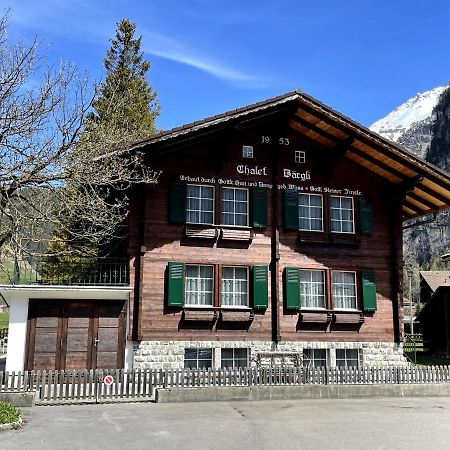 Familienferien Im Chalet Baergli Kandersteg Eksteriør billede