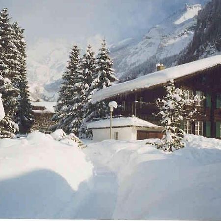 Familienferien Im Chalet Baergli Kandersteg Eksteriør billede
