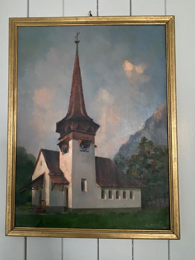 Familienferien Im Chalet Baergli Kandersteg Eksteriør billede